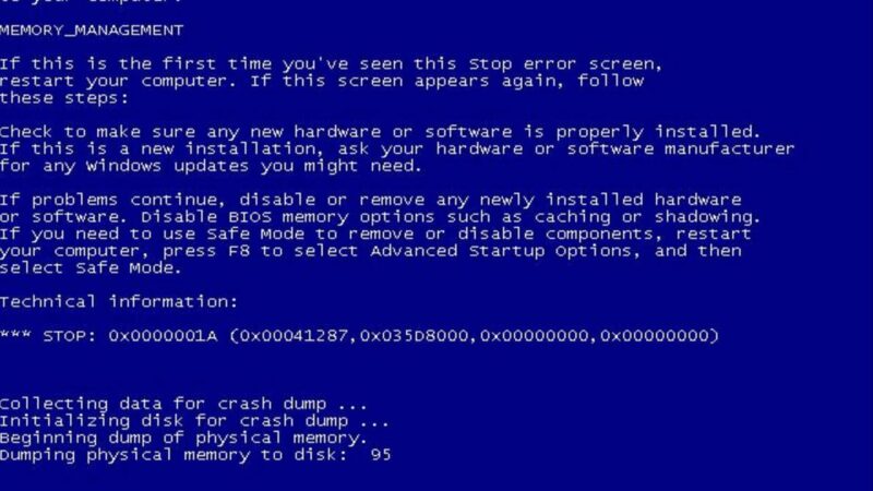 Troubleshooting Blue Screen of Death: Computer Won’t Turn On