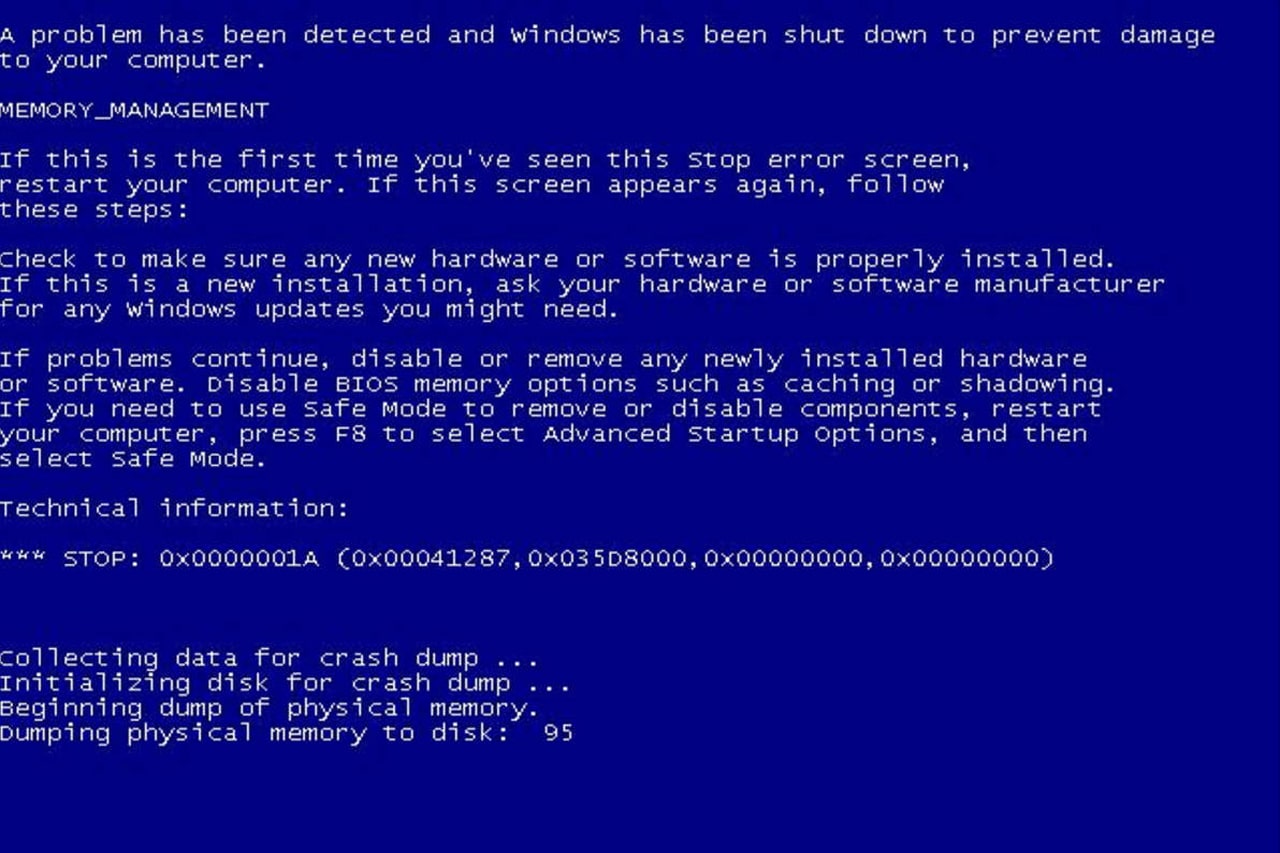 Troubleshooting Blue Screen of Death: Computer Won’t Turn On